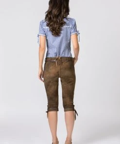 Stockerpoint Lederhose "Suzan" In Braun -Stockerpoint Verkaufsgeschäft stockerpoint lederhose suzan in braun 5 scaled