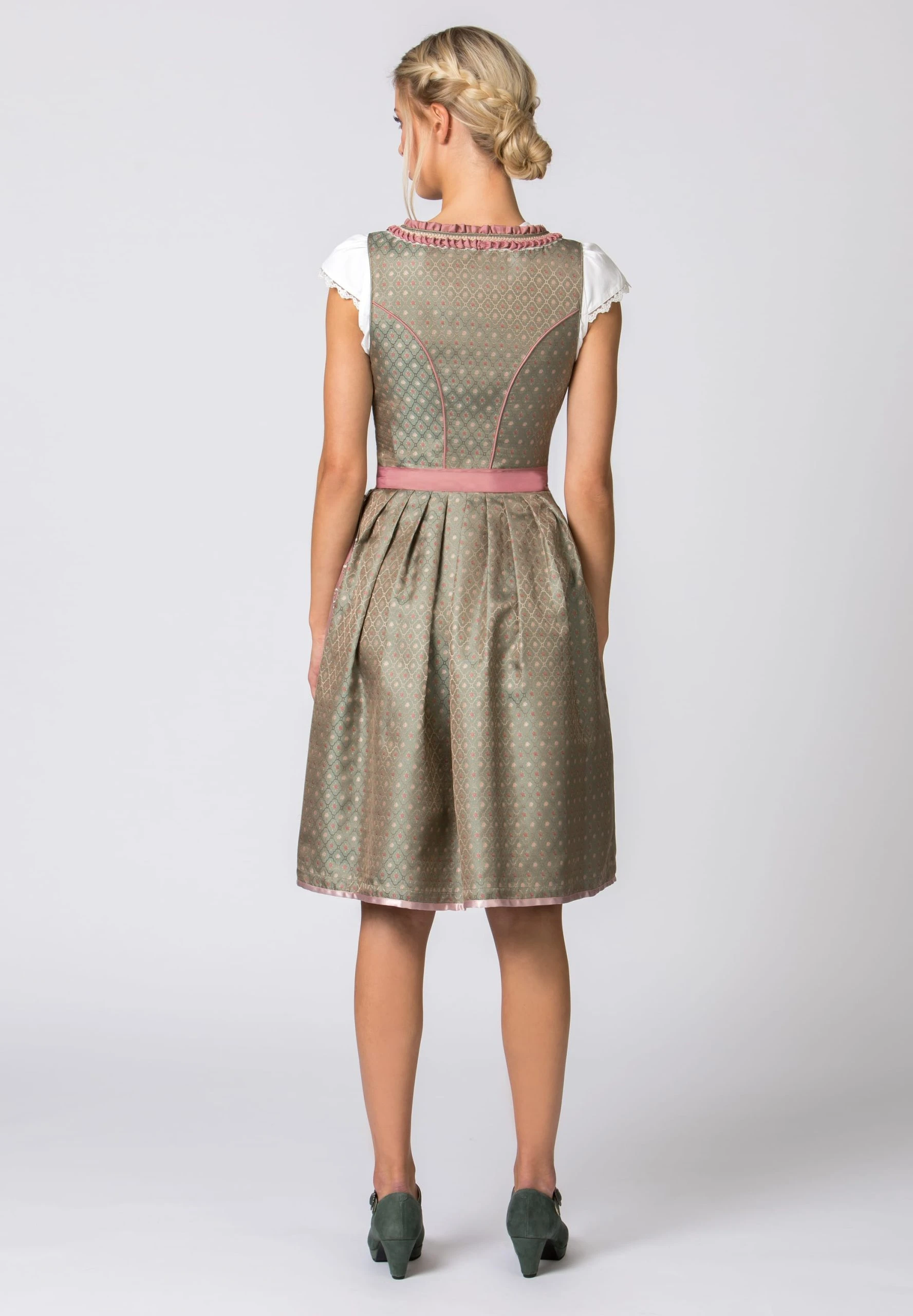 Stockerpoint Midi Dirndl "Alice" In Schilf-rose 5 Stockerpoint Midi Dirndl "Alice" In Schilf-rose – Bild 3
