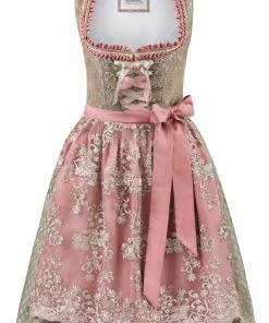 Stockerpoint Midi Dirndl "Alice" In Schilf-rose