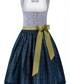 Stockerpoint Midi Dirndl "Eleen" In Dunkelblau