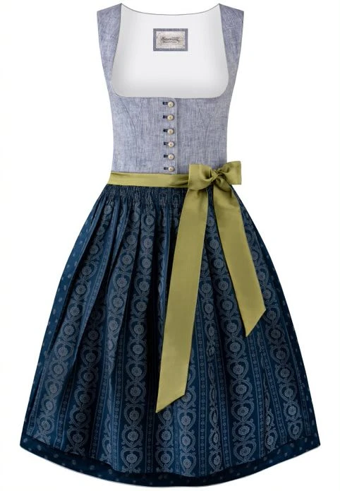 Stockerpoint Midi Dirndl "Eleen" In Dunkelblau 3 Stockerpoint Midi Dirndl "Eleen" In Dunkelblau