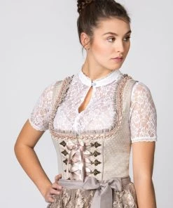 Stockerpoint Midi Dirndl "Elyse" In Taupe -Stockerpoint Verkaufsgeschäft stockerpoint midi dirndl elyse in taupe 4 scaled