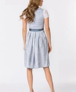 Stockerpoint Midi Dirndl "Eulania" In Rauchblau -Stockerpoint Verkaufsgeschäft stockerpoint midi dirndl eulania in rauchblau 2 scaled