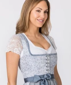 Stockerpoint Midi Dirndl "Eulania" In Rauchblau -Stockerpoint Verkaufsgeschäft stockerpoint midi dirndl eulania in rauchblau 4 scaled