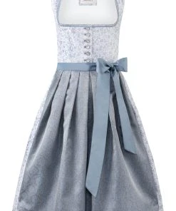 Stockerpoint Midi Dirndl "Eulania" In Rauchblau