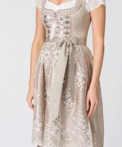 Stockerpoint Midi Dirndl "Gabrielle" In Creme -Stockerpoint Verkaufsgeschäft stockerpoint midi dirndl gabrielle in creme 3 scaled
