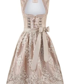 Stockerpoint Midi Dirndl "Gabrielle" In Creme