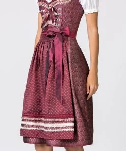 Stockerpoint Midi Dirndl "Giselle" In Bordeaux -Stockerpoint Verkaufsgeschäft stockerpoint midi dirndl giselle in bordeaux 2 scaled