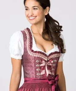 Stockerpoint Midi Dirndl "Giselle" In Bordeaux -Stockerpoint Verkaufsgeschäft stockerpoint midi dirndl giselle in bordeaux 3 scaled
