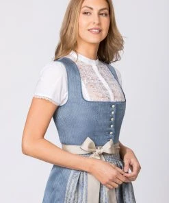 Stockerpoint Midi Dirndl "Irit" In Rauchblau -Stockerpoint Verkaufsgeschäft stockerpoint midi dirndl irit in rauchblau 4 scaled
