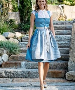 Stockerpoint Midi Dirndl "Irit" In Rauchblau -Stockerpoint Verkaufsgeschäft stockerpoint midi dirndl irit in rauchblau 6 scaled