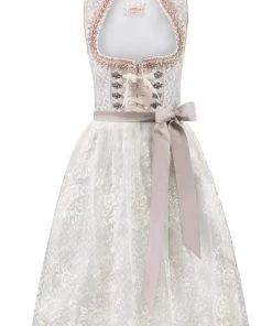 Stockerpoint Midi Dirndl "Xenia" In Creme