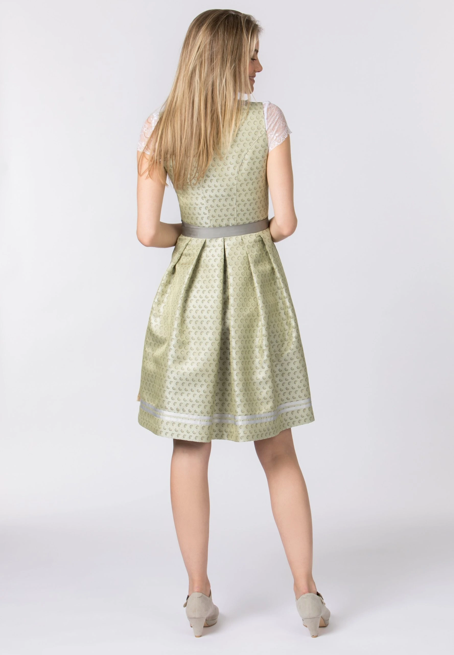Stockerpoint Midi Dirndl "Zea" In Kiwi 5 Stockerpoint Midi Dirndl "Zea" In Kiwi – Bild 3
