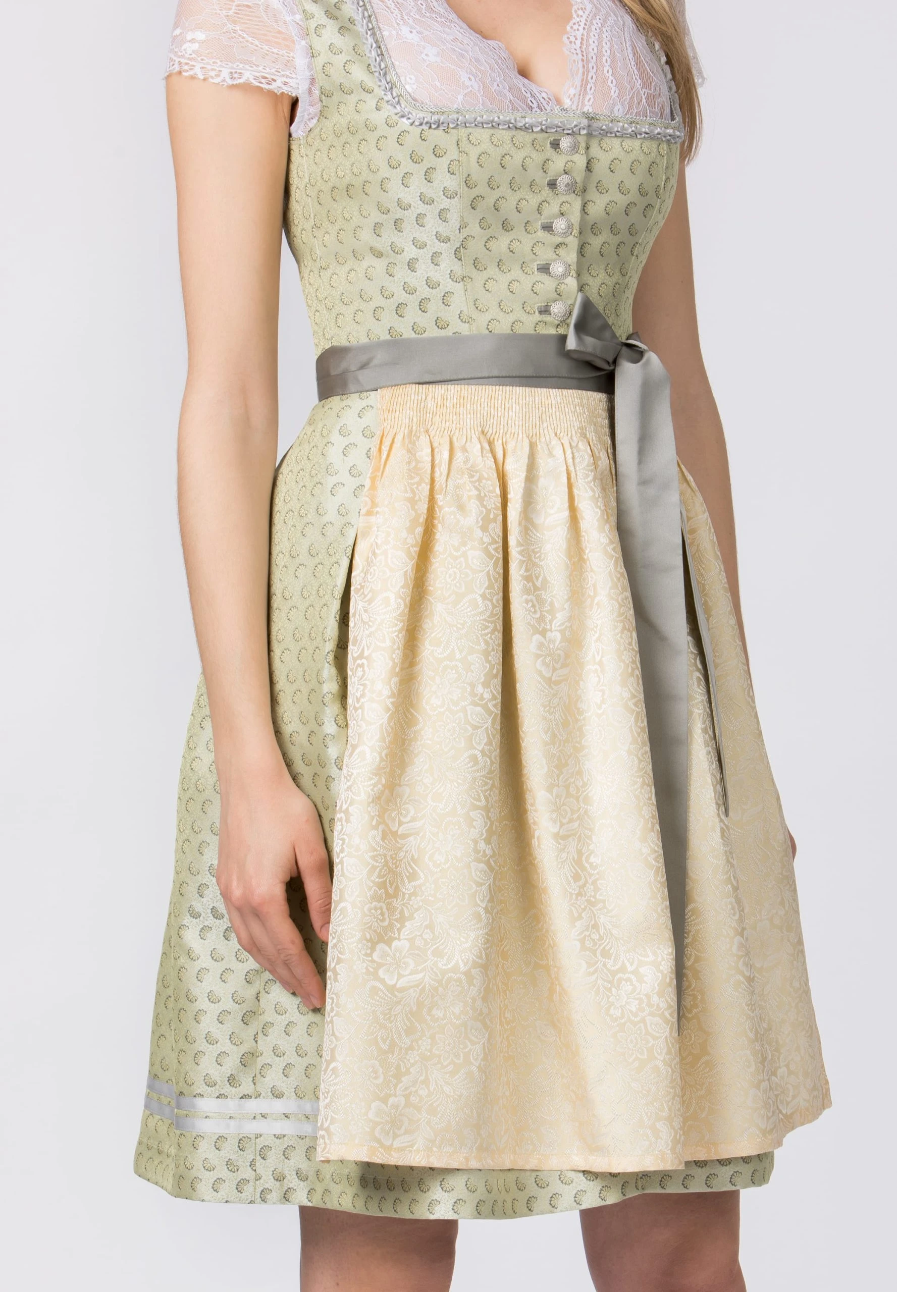 Stockerpoint Midi Dirndl "Zea" In Kiwi 6 Stockerpoint Midi Dirndl "Zea" In Kiwi – Bild 4