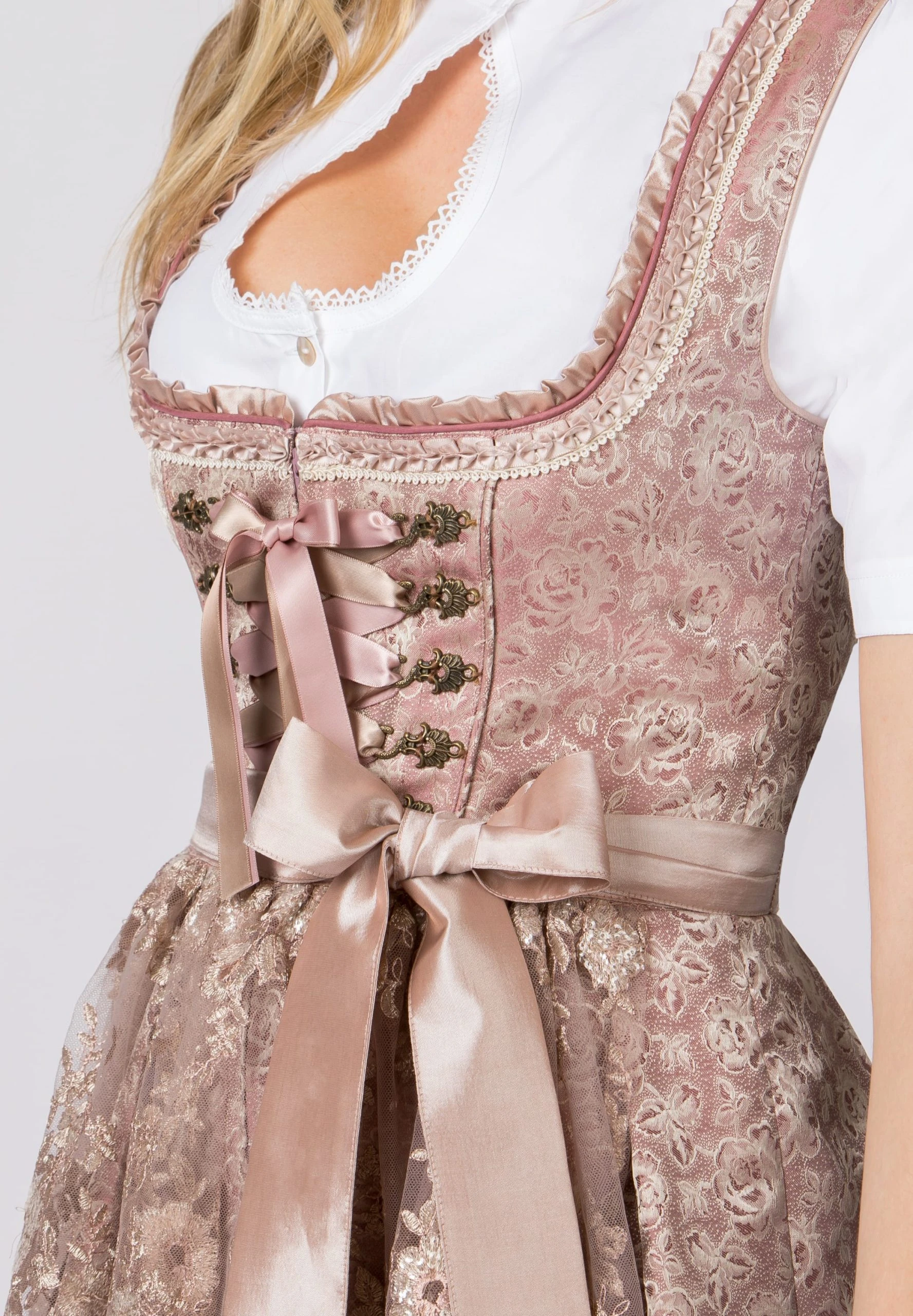 Stockerpoint Mini Dirndl "Noelia" In Altrosa 8 Stockerpoint Mini Dirndl "Noelia" In Altrosa – Bild 6