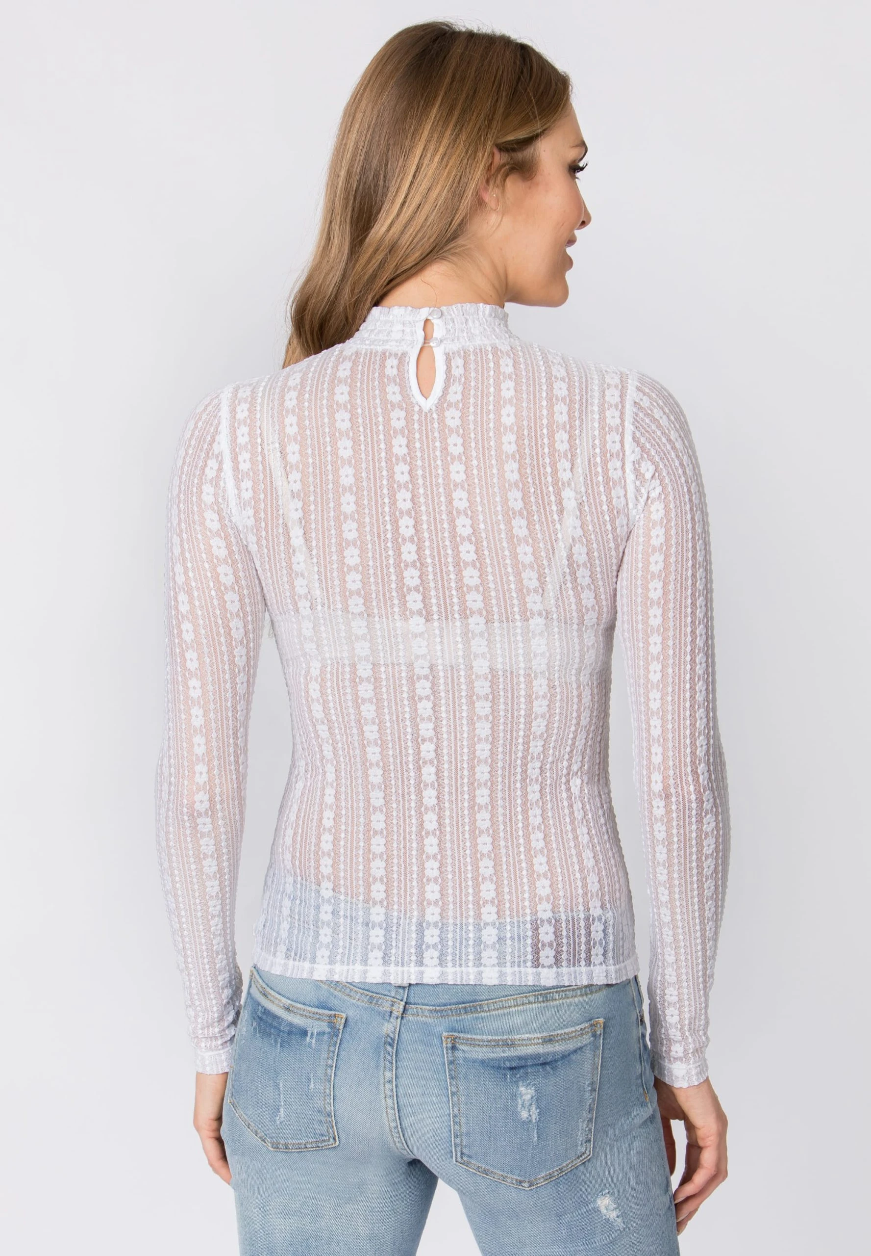 Stockerpoint Trachtenbluse "Nikita" In Weiss 5 Stockerpoint Trachtenbluse "Nikita" In Weiss – Bild 3