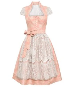 TRAMONTANA Midi Dirndl In Lachs