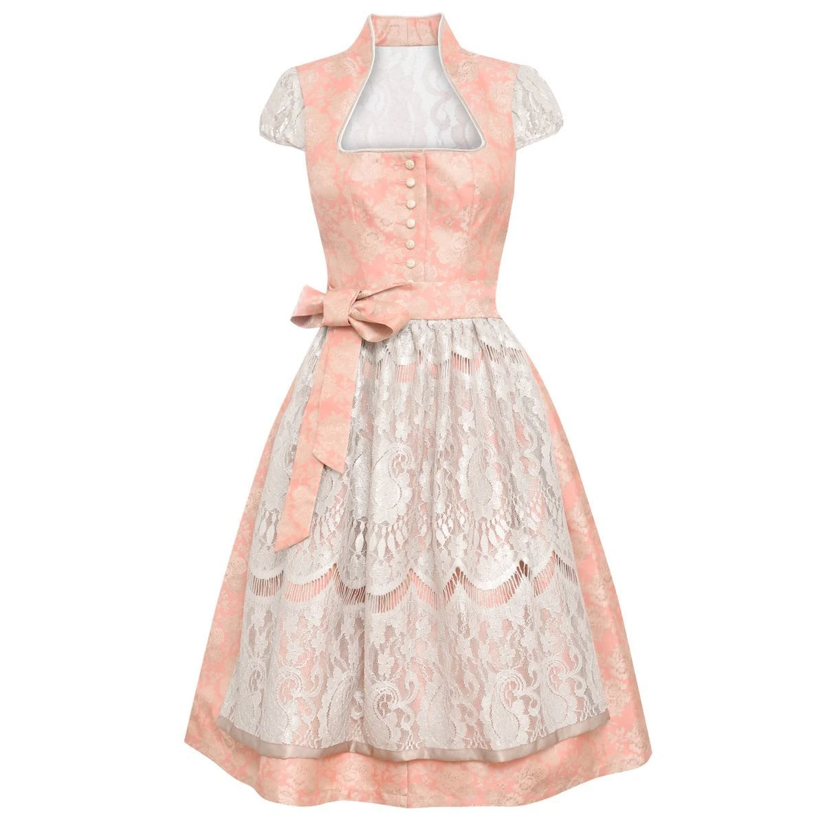TRAMONTANA Midi Dirndl In Lachs 3 TRAMONTANA Midi Dirndl In Lachs