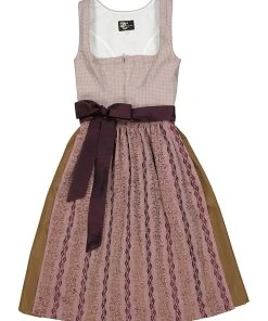 Turi Landhaus Dirndl "Bara" In Hellbraun