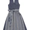 Turi Landhaus Dirndl "Flora" In Dunkelblau -Stockerpoint Verkaufsgeschäft turi landhaus dirndl flora in dunkelblau