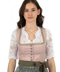 Turi Landhaus Dirndl In Altrosa/ Oliv -Stockerpoint Verkaufsgeschäft turi landhaus dirndl in altrosa oliv 2