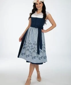 Turi Landhaus Dirndl In Blau