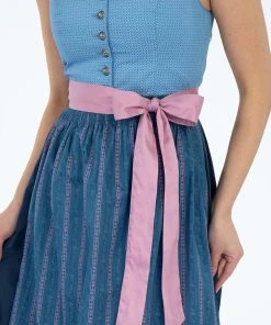 Turi Landhaus Dirndl In Blau/ Rosa -Stockerpoint Verkaufsgeschäft turi landhaus dirndl in blau rosa 3