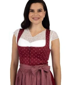 Turi Landhaus Dirndl In Bordeaux -Stockerpoint Verkaufsgeschäft turi landhaus dirndl in bordeaux 2