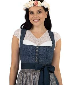 Turi Landhaus Dirndl In Dunkelblau -Stockerpoint Verkaufsgeschäft turi landhaus dirndl in dunkelblau 2