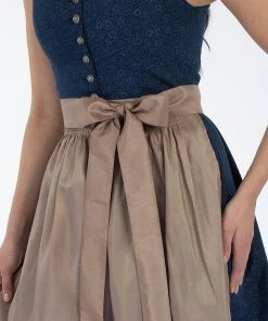 Turi Landhaus Dirndl In Dunkelblau/ Beige -Stockerpoint Verkaufsgeschäft turi landhaus dirndl in dunkelblau beige 3