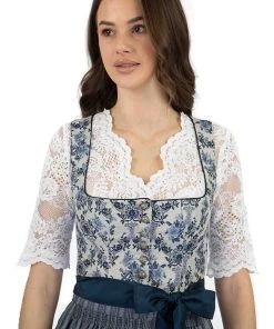 Turi Landhaus Dirndl In Dunkelblau/ Creme 8 Turi Landhaus Dirndl In Dunkelblau/ Creme -Stockerpoint Verkaufsgeschäft turi landhaus dirndl in dunkelblau creme 2