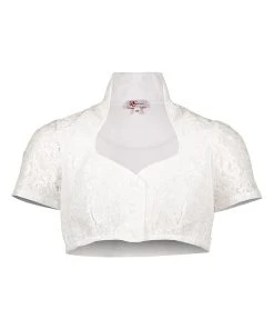 Turi Landhaus Dirndlbluse In Weiß