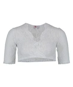 Turi Landhaus Dirndlbluse "Marie" In Weiß