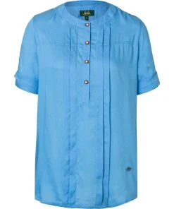 Wiesnkönig Bluse Belle In Hellblau