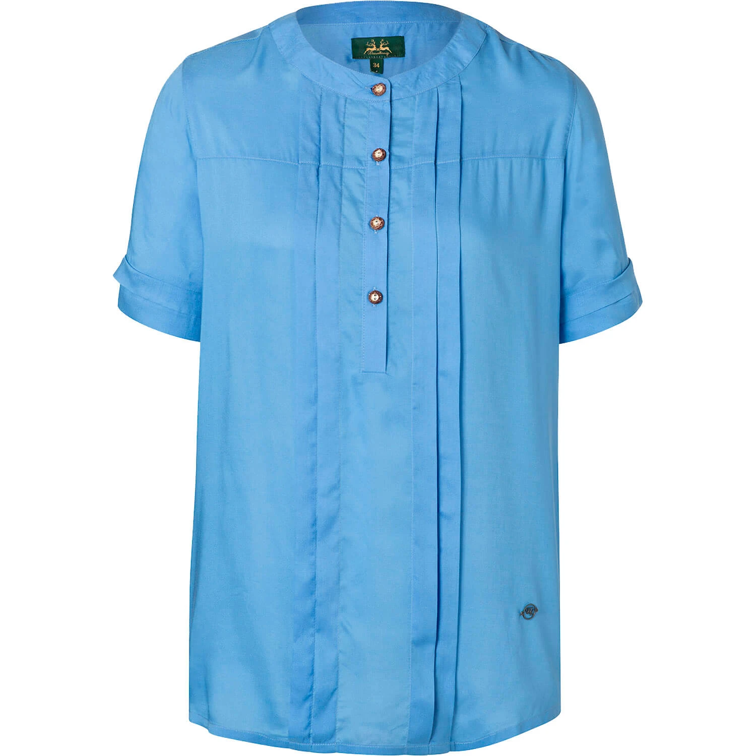 Wiesnkönig Bluse Belle In Hellblau 3 Wiesnkönig Bluse Belle In Hellblau