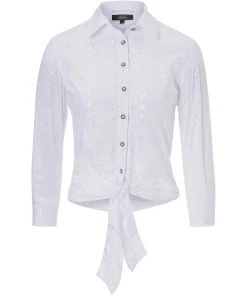 Wiesnkönig Bluse Leandra In Weiß