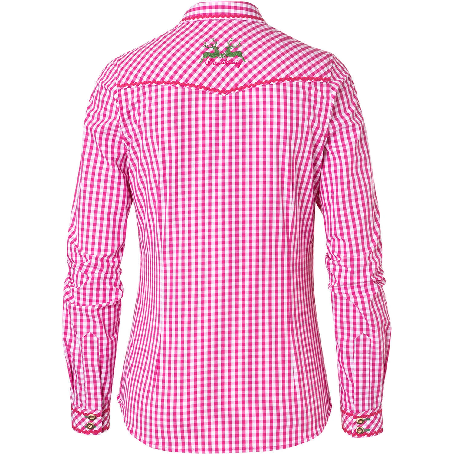 Wiesnkönig Bluse Leona In Pink 4 Wiesnkönig Bluse Leona In Pink – Bild 2