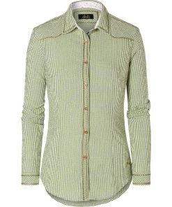 Wiesnkönig Bluse Liliane In Hellgrün