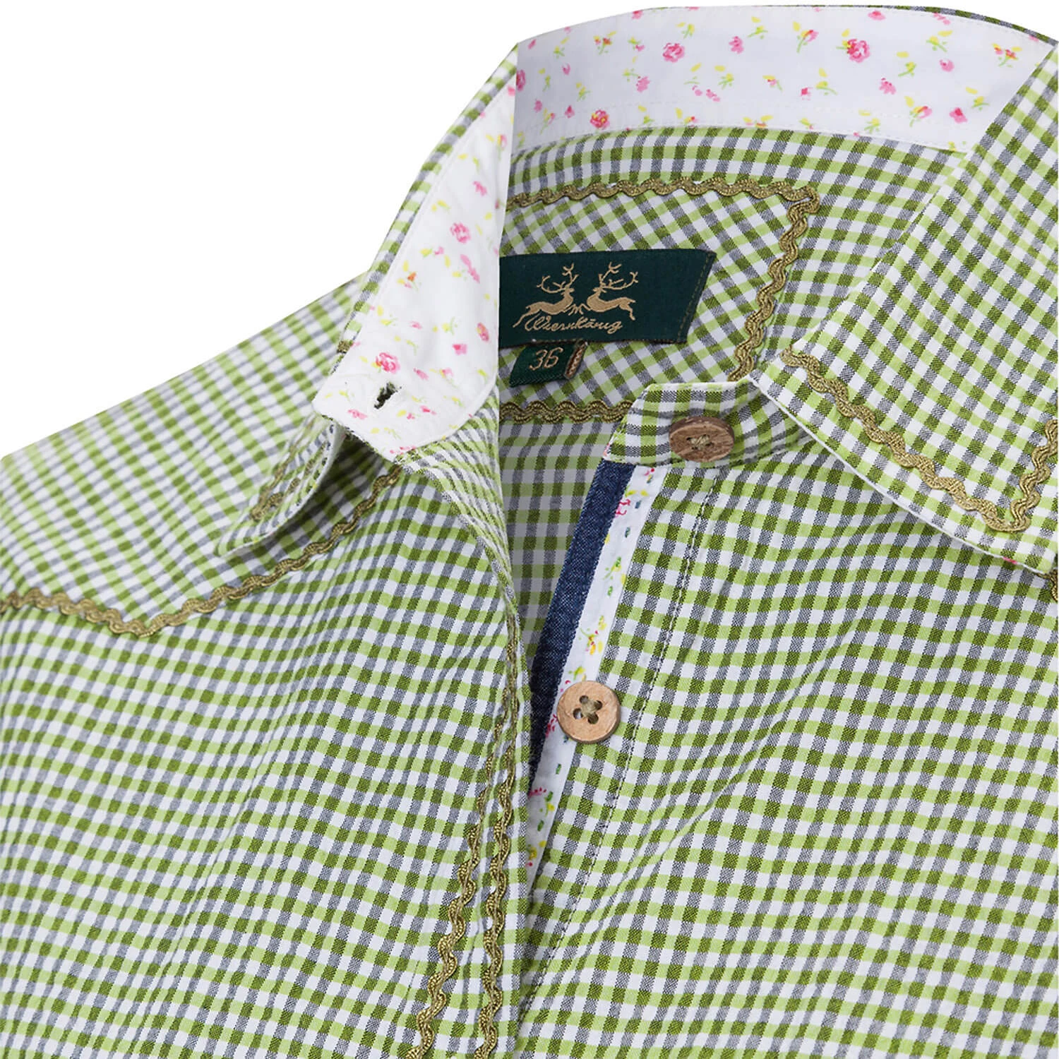 Wiesnkönig Bluse Liliane In Hellgrün 7 Wiesnkönig Bluse Liliane In Hellgrün – Bild 5