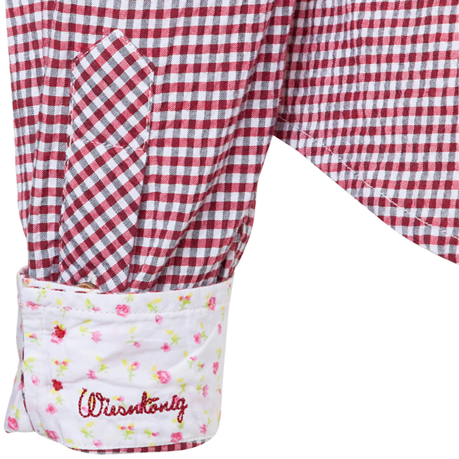 Wiesnkönig Bluse Liliane In Rot 6 Wiesnkönig Bluse Liliane In Rot – Bild 4