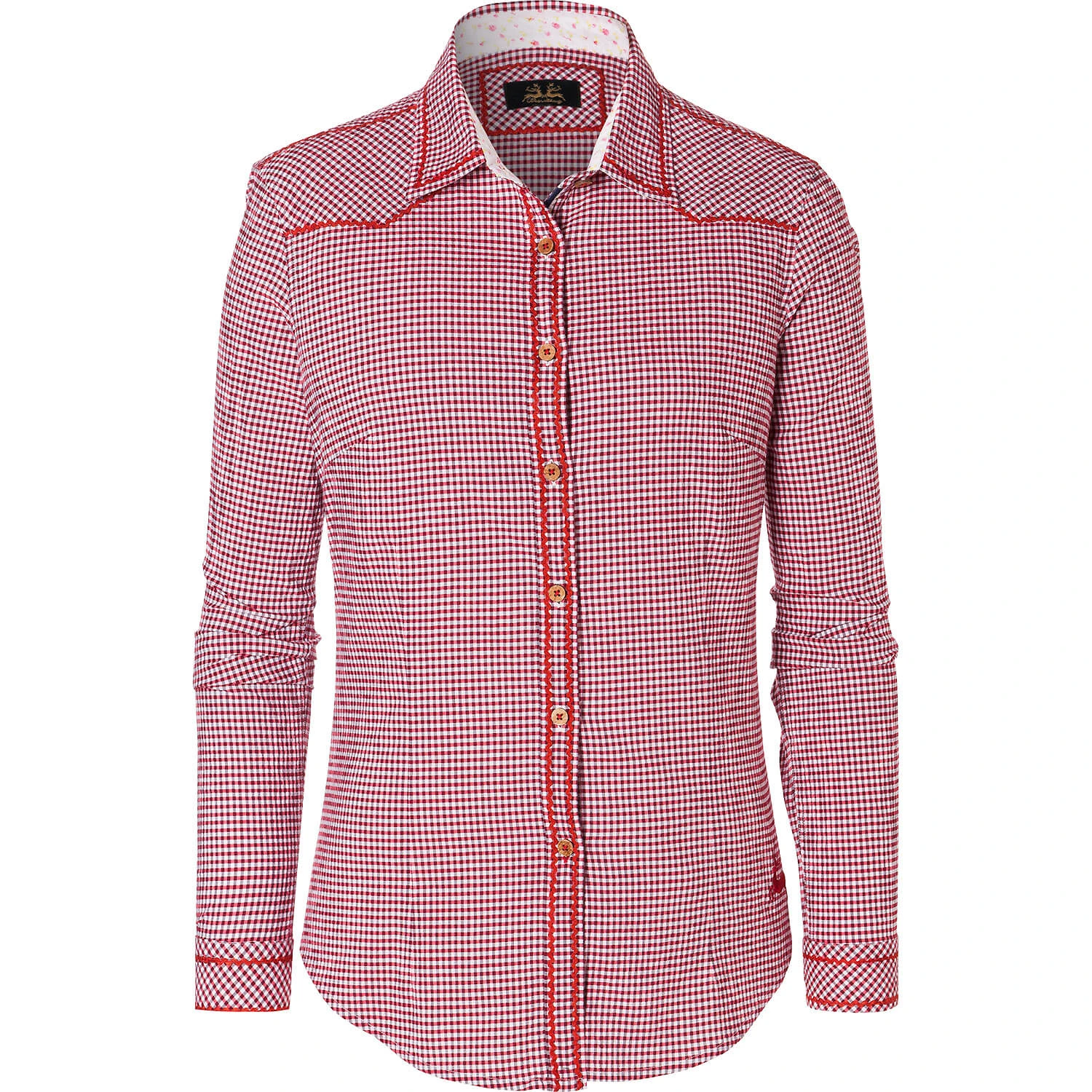 Wiesnkönig Bluse Liliane In Rot 3 Wiesnkönig Bluse Liliane In Rot