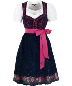 Wiesnkönig Dirndl Carolina In Marine