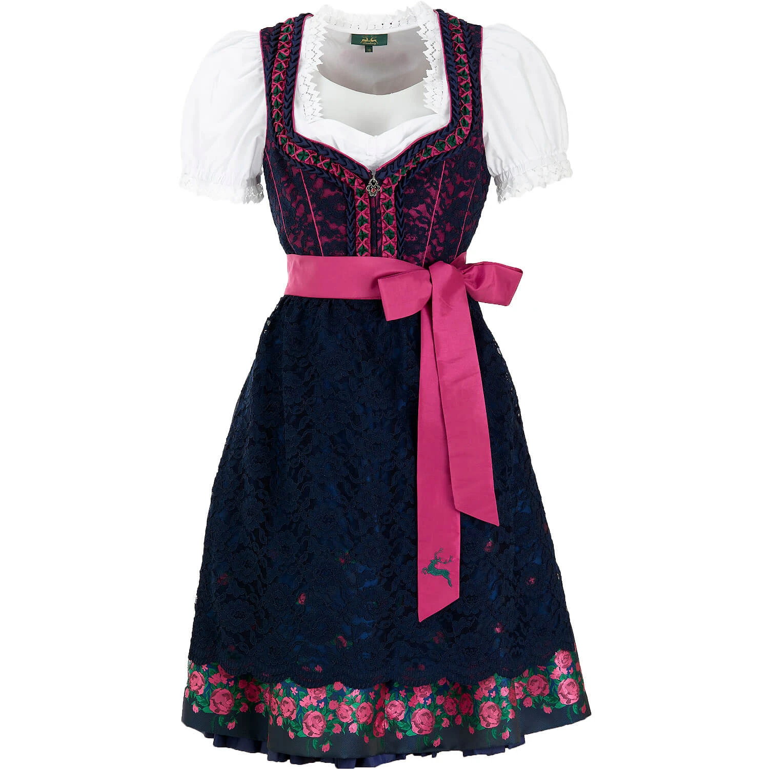 Wiesnkönig Dirndl Carolina In Marine 3 Wiesnkönig Dirndl Carolina In Marine