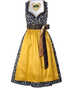 Wiesnkönig Dirndl Enza In Schwarz