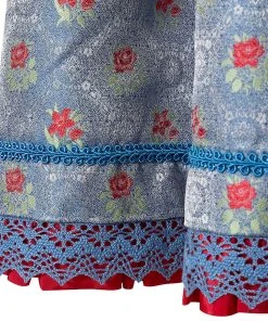 Wiesnkönig Dirndl Enzia In Blau -Stockerpoint Verkaufsgeschäft wiesnkonig dirndl enzia in blau 2