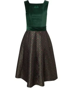 Alternative view of Wiesnkönig Dirndl Gabriela K20 In Laubgrün