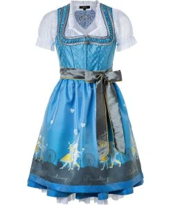 Wiesnkönig Dirndl Resi In Hellblau