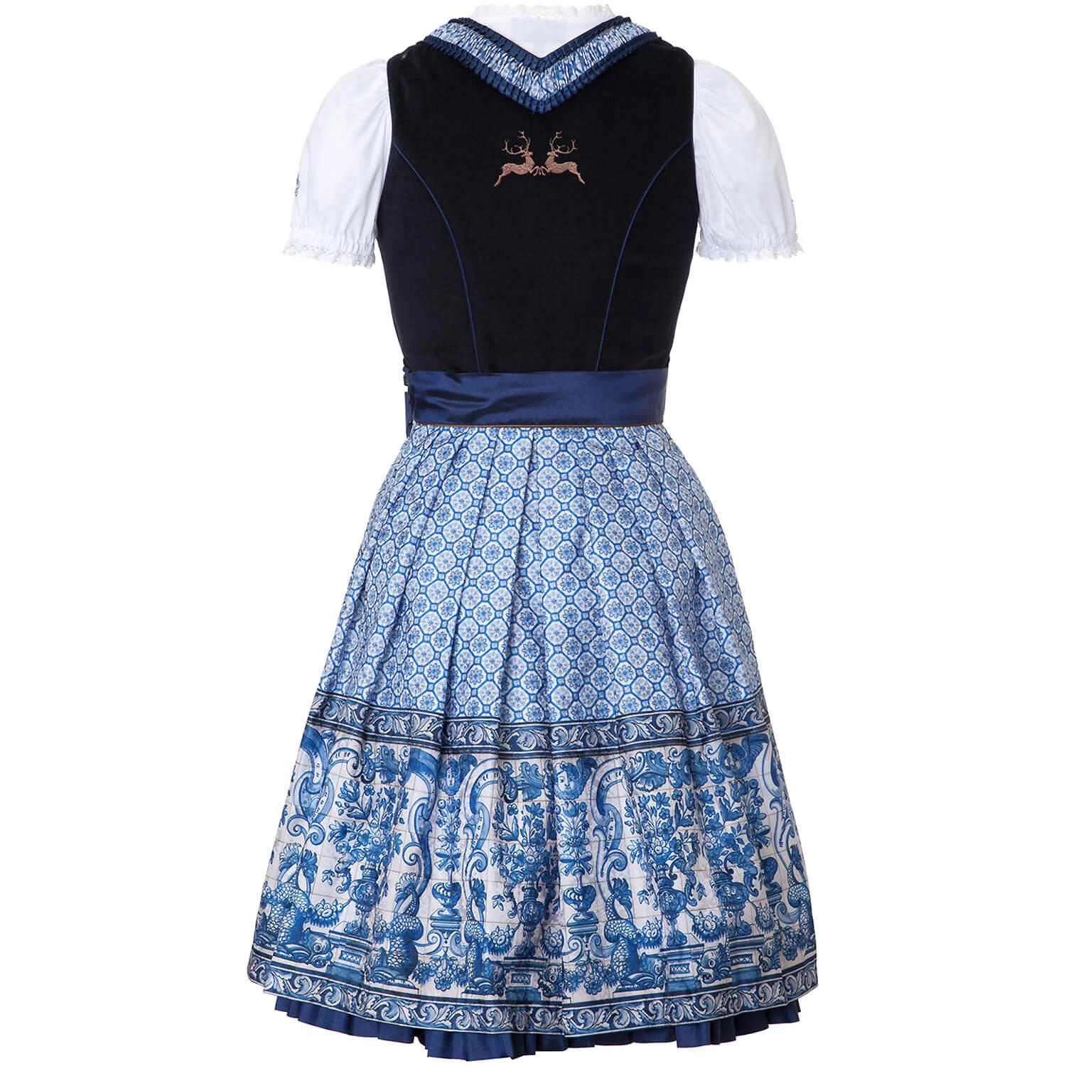 Wiesnkönig Dirndl Sarah In Blau 4 Wiesnkönig Dirndl Sarah In Blau – Bild 2