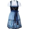Wiesnkönig Dirndl Sarah In Blau -Stockerpoint Verkaufsgeschäft wiesnkonig dirndl sarah in blau
