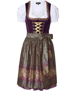 Wiesnkönig Dirndl Sarina In Dahlia